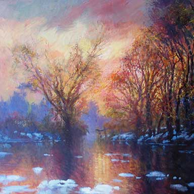 Polyák István festőművész képei