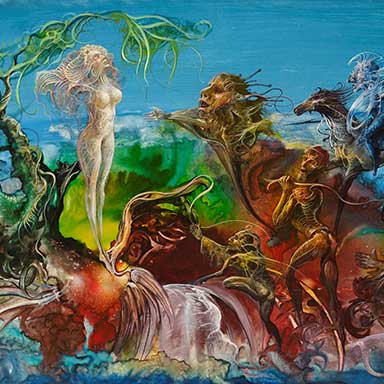 Polyák István festőművész képei