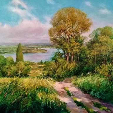 Polyák István festőművész képei